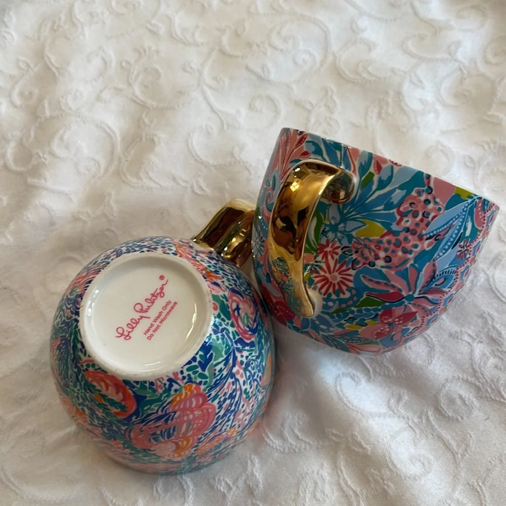 Two Lilly Pulitzer Mugs
